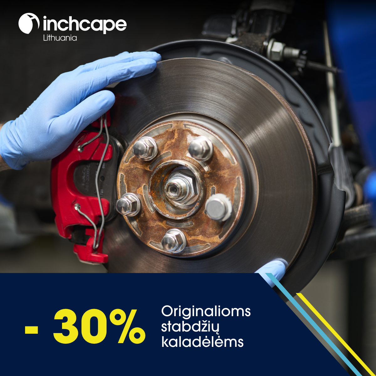 -30 % NUOLAIDA stabdžių kaladėlėms 